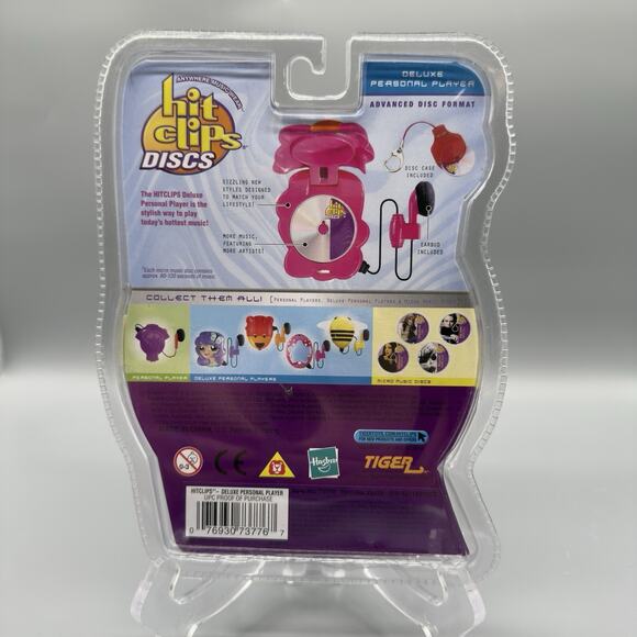 Hit Clips Discs Clay Aiken Invisible Deluxe Personal Player Rare Sealed - Picture 4 of 5